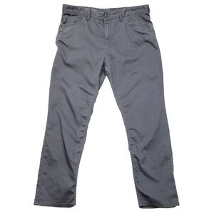 Prana Jeans Men 38x29 Gray Zion Hiking Slim Fit Organic Cotton 5 Pocket Pants‎